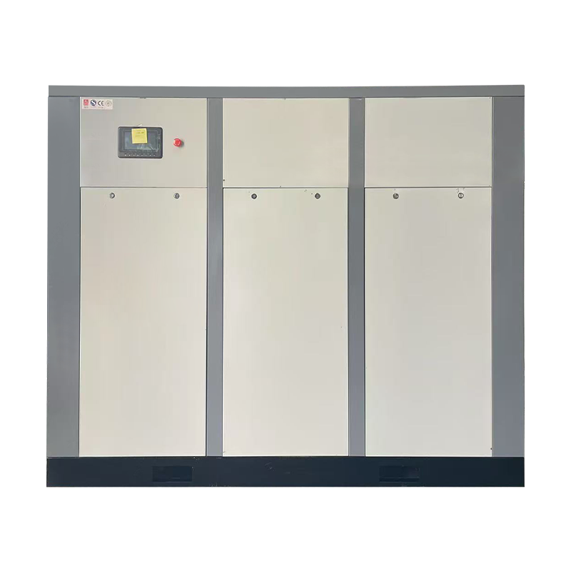 Os sistemas de compressor de ar de parafuso de dois estágios do micro-óleo melhoram a eficiência energética industrial